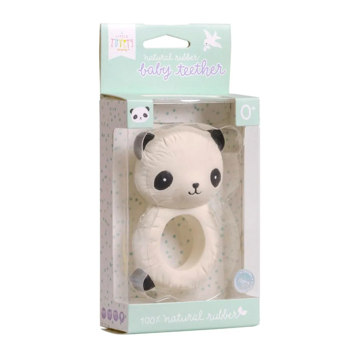 A Little Lovely Company Teething Ring Panda