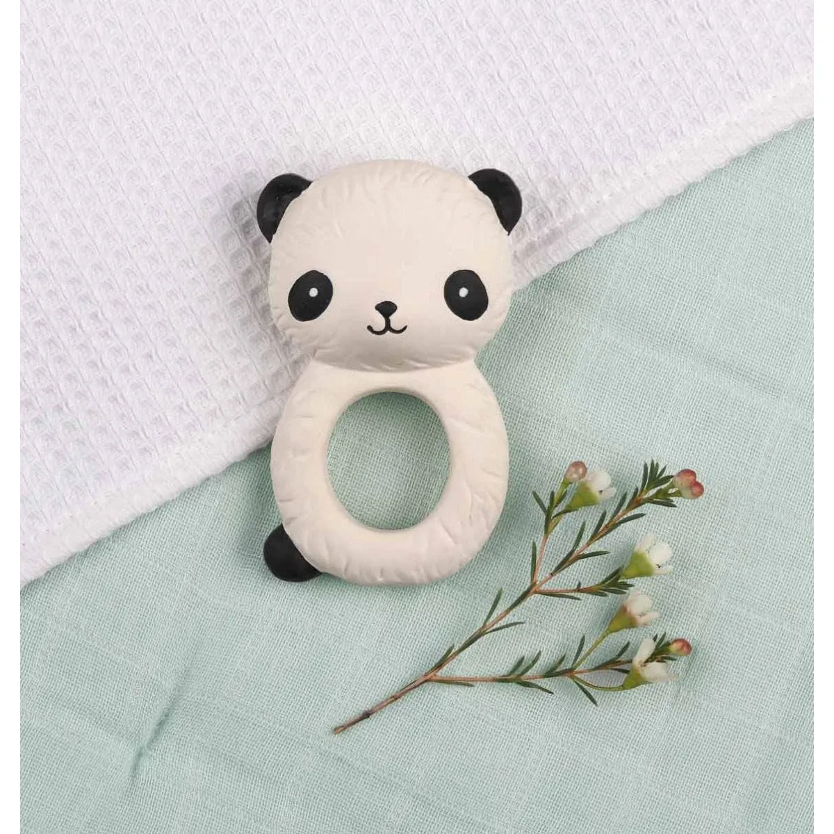 A Little Lovely Company Teething Ring Panda