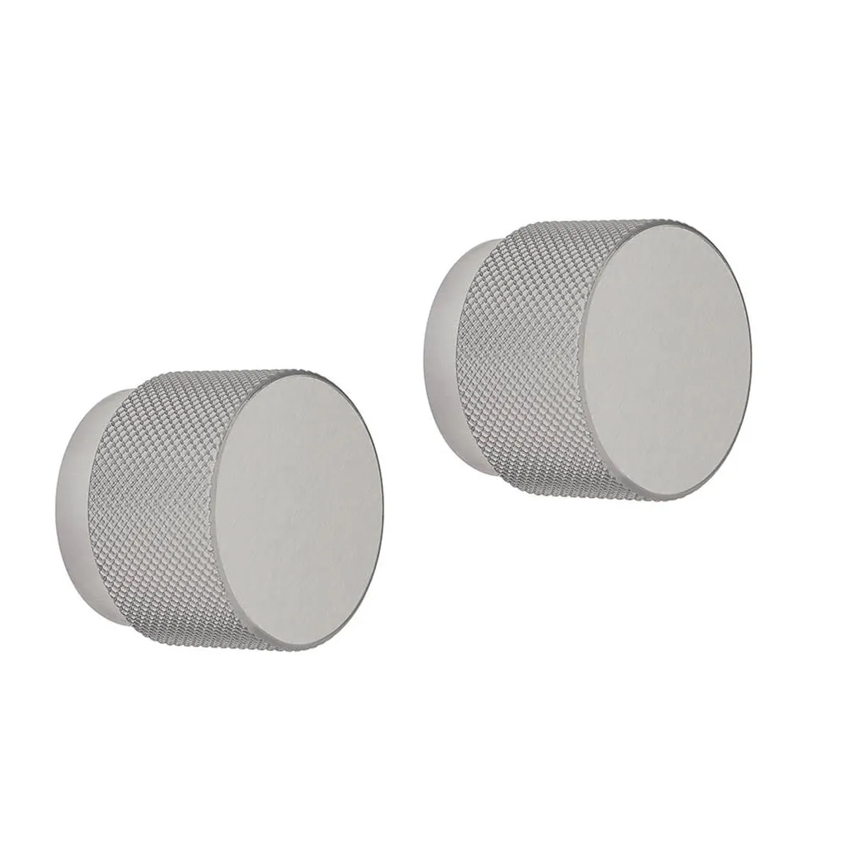 A Set of 2 Crosswater Knurled Vanity Unit Knobs