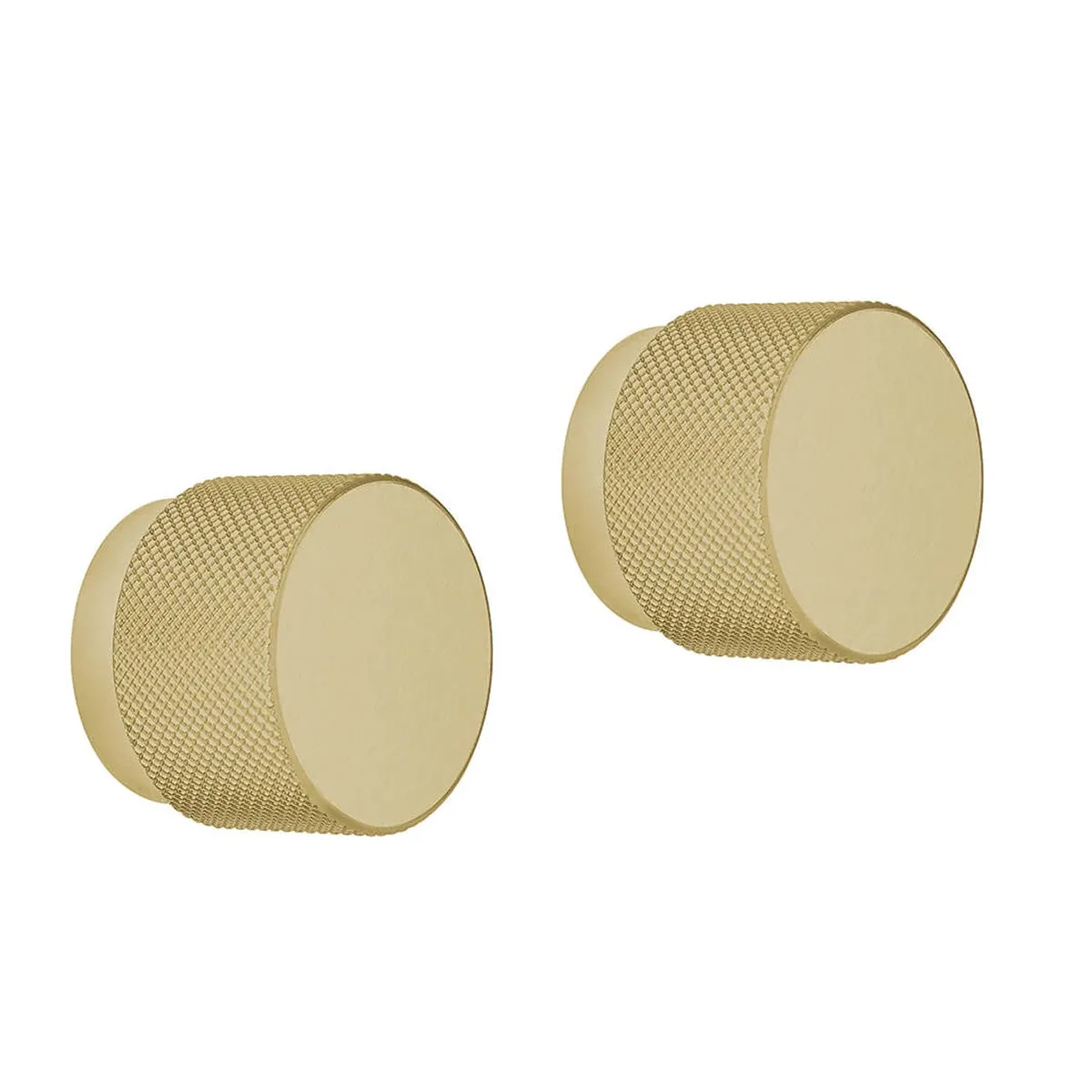A Set of 2 Crosswater Knurled Vanity Unit Knobs