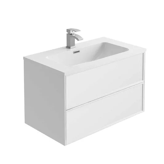 Adelaide Wall Hung Vanity Unit With Basin