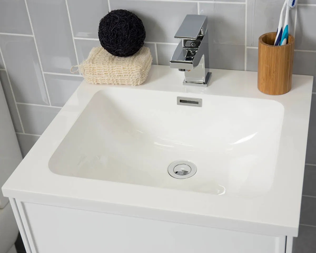 Adelaide Wall Hung Vanity Unit With Basin