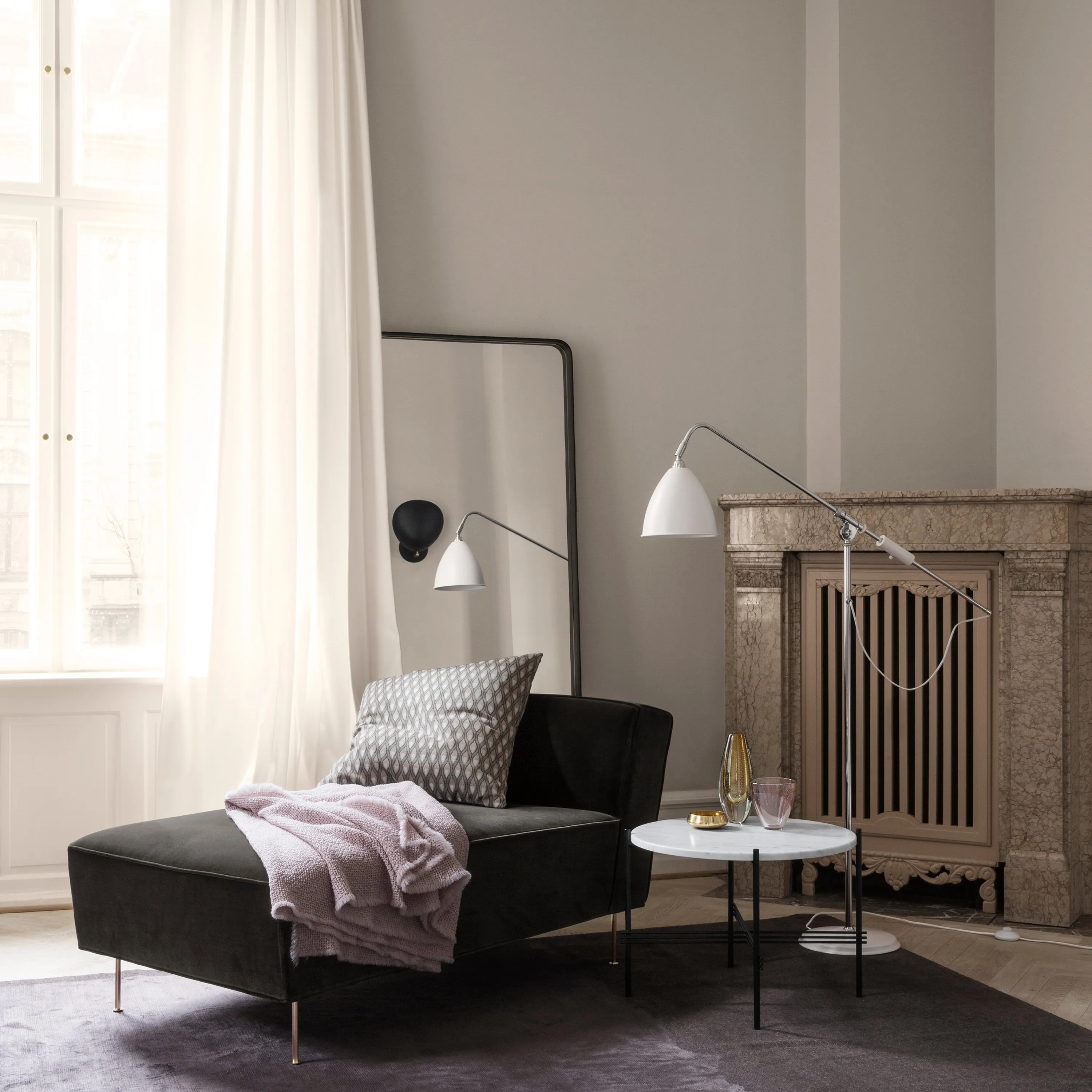 Adnet Wall Mirror Rectangular