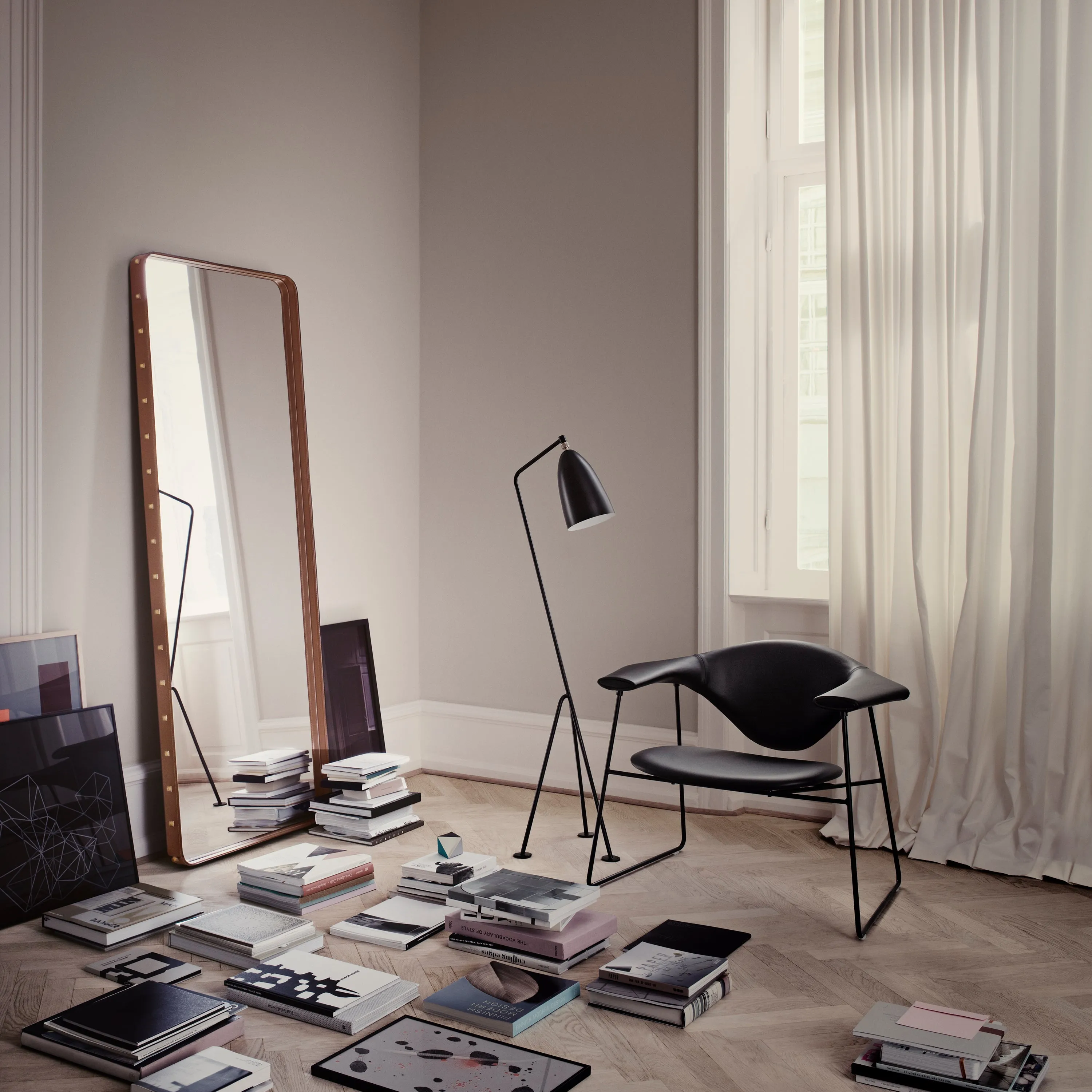 Adnet Wall Mirror Rectangular