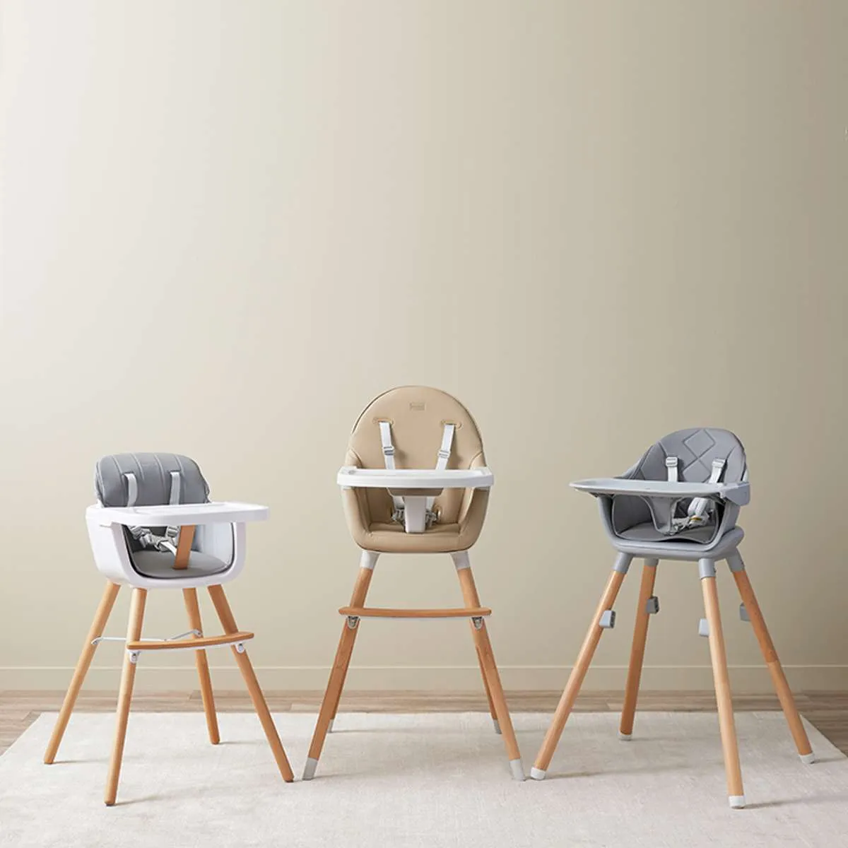 Aiden Highchair - Latte Mocka