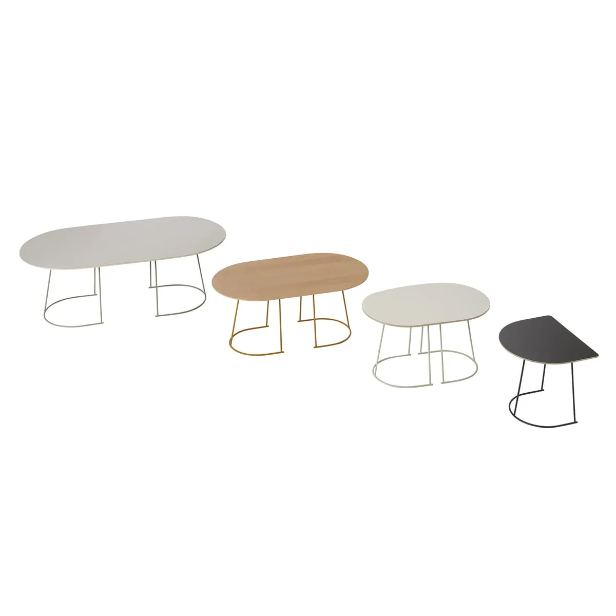 Airy Coffee Table, Medium, Grey