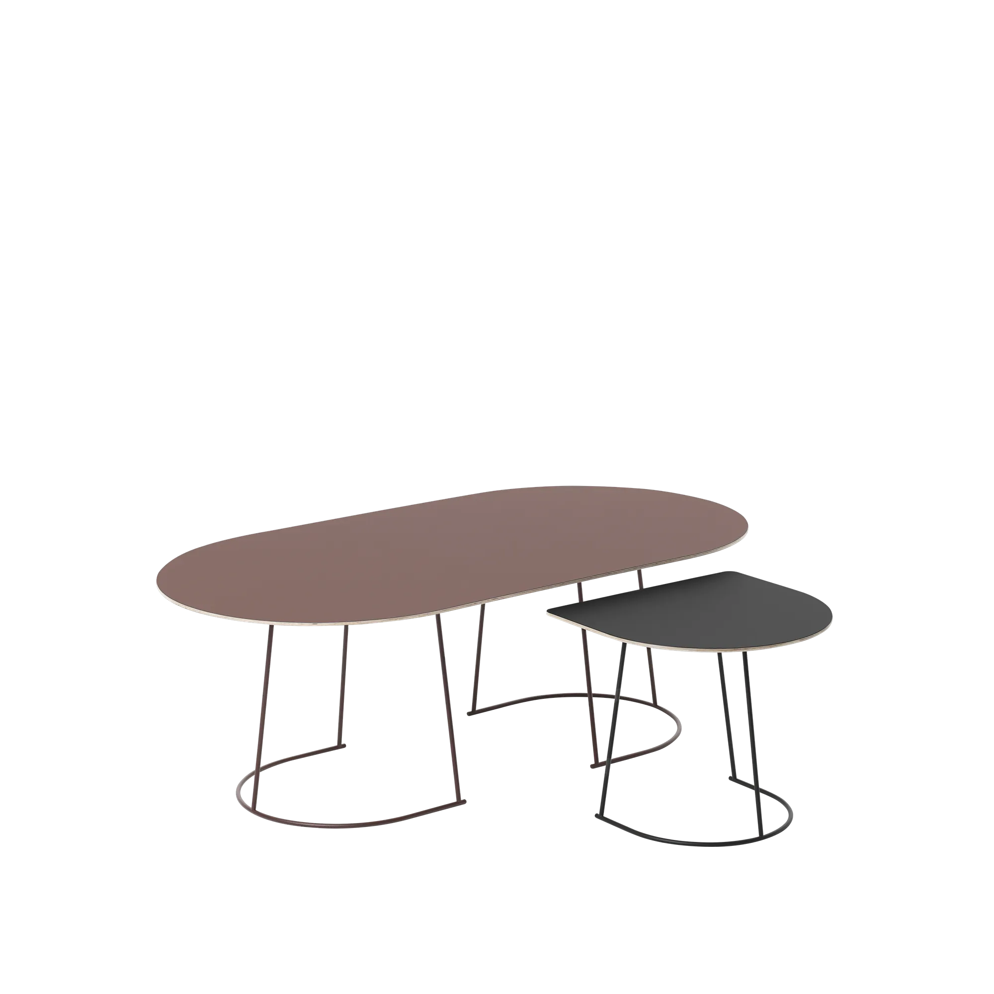 Airy Coffee Table, Small, Plum