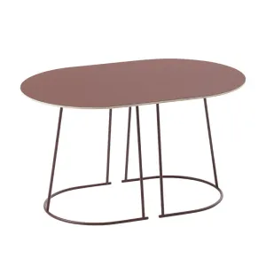 Airy Coffee Table, Small, Plum