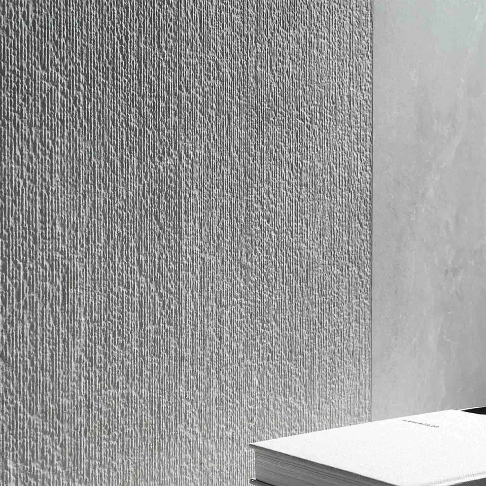 Alchemy Iron Marble Effect Textured Wall Tile 33x100cm Matt