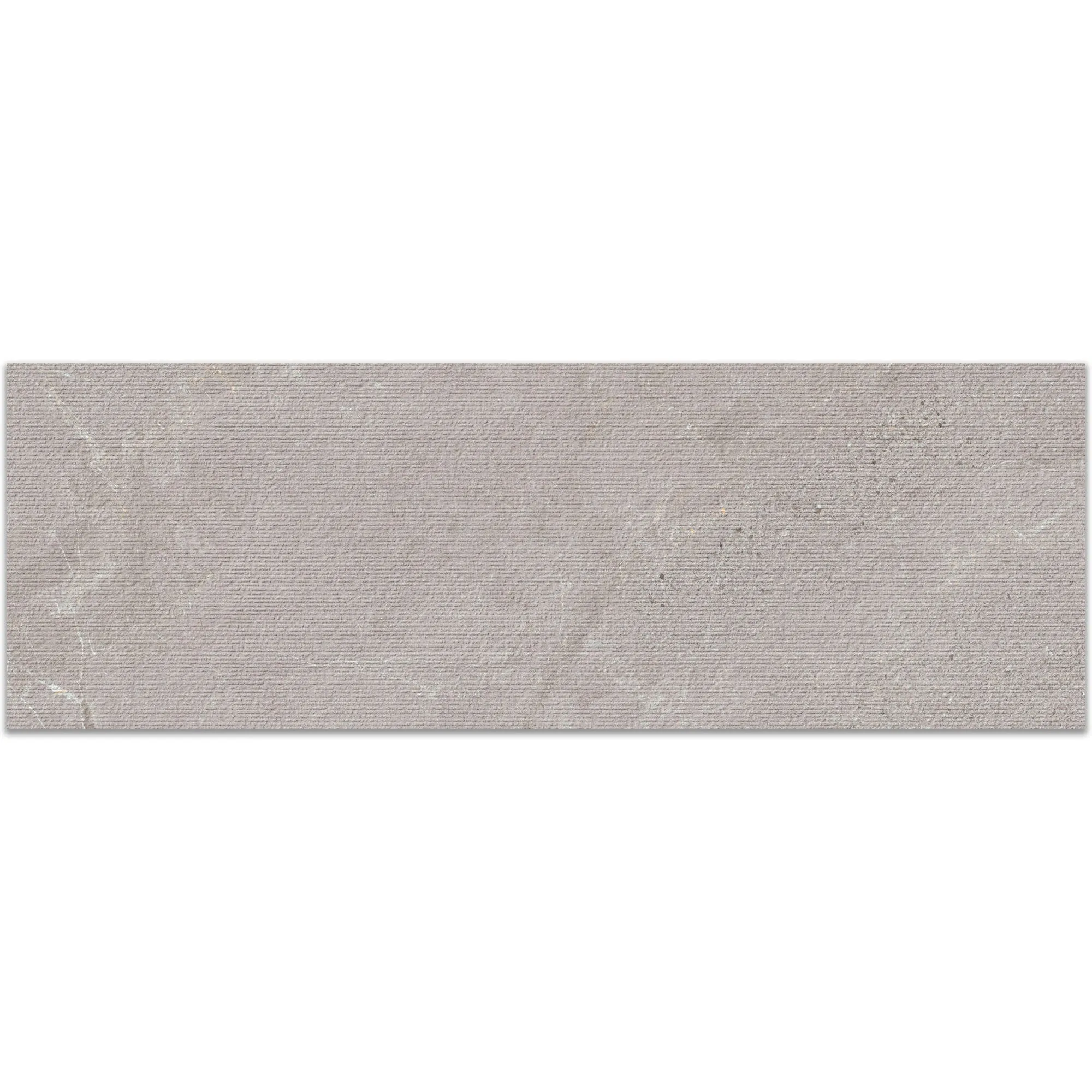 Alchemy Iron Marble Effect Textured Wall Tile 33x100cm Matt