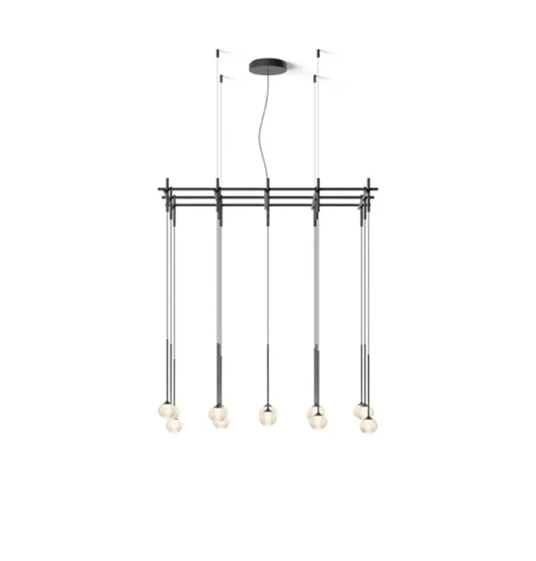 Algorithm Rectangular LED Pendant Light