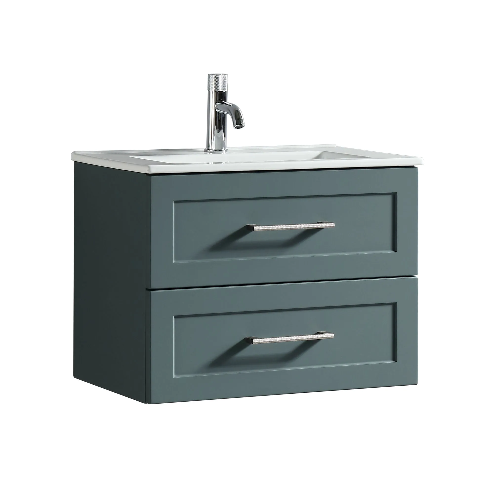 Alton 600 Wall Mounted Vanity Unit With Ceramic Washbasin