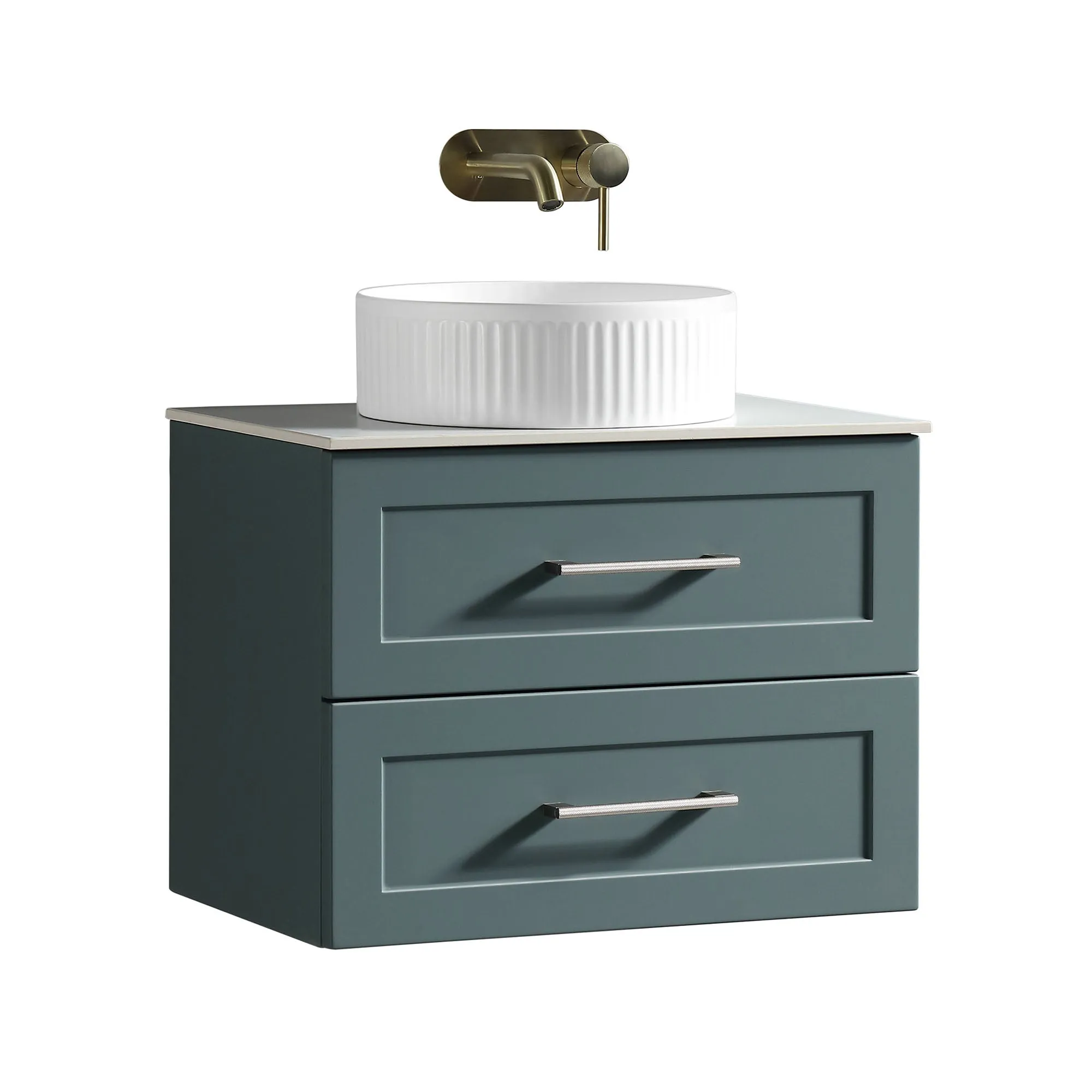 Alton 600 Wall Mounted Vanity Unit With Worktop