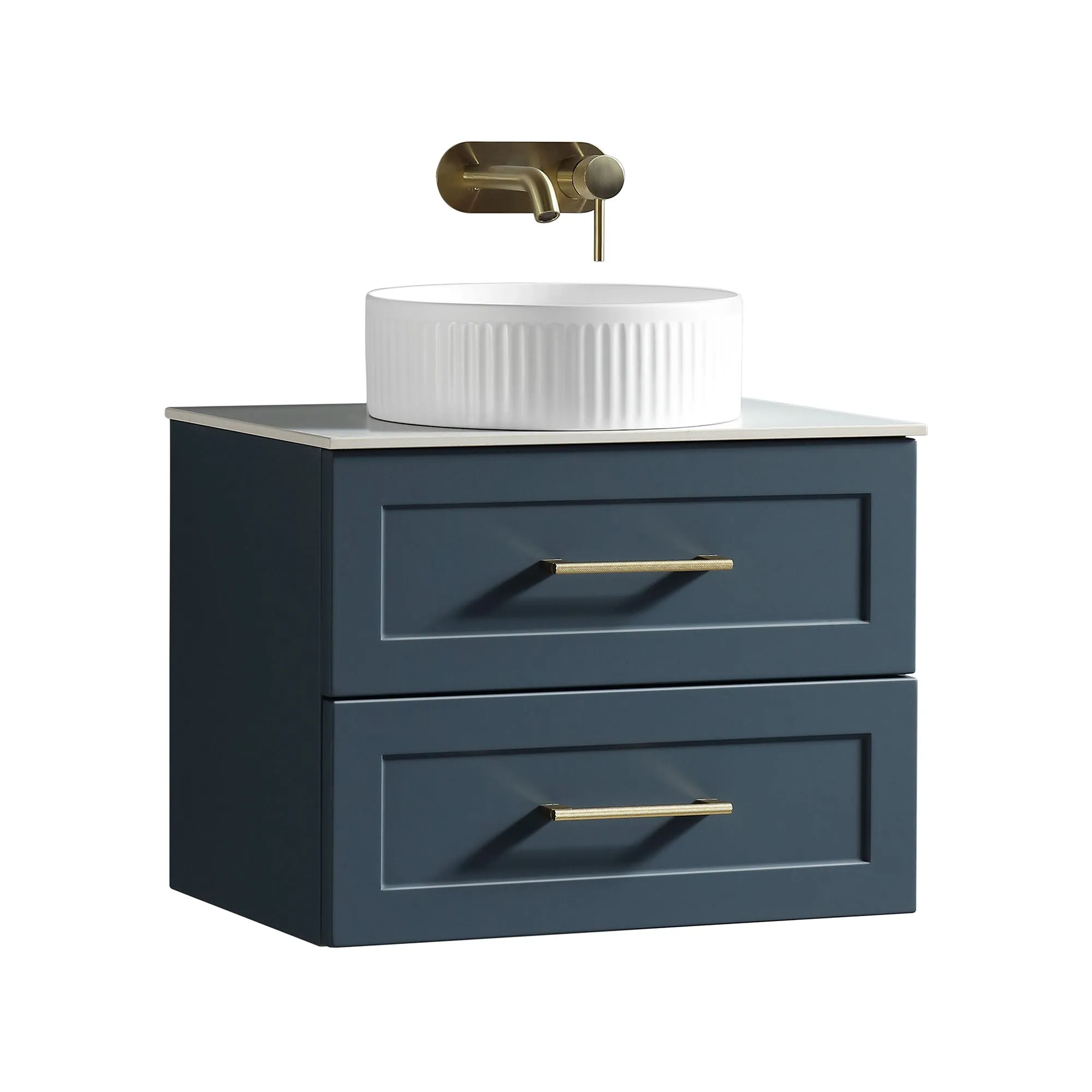 Alton 600 Wall Mounted Vanity Unit With Worktop