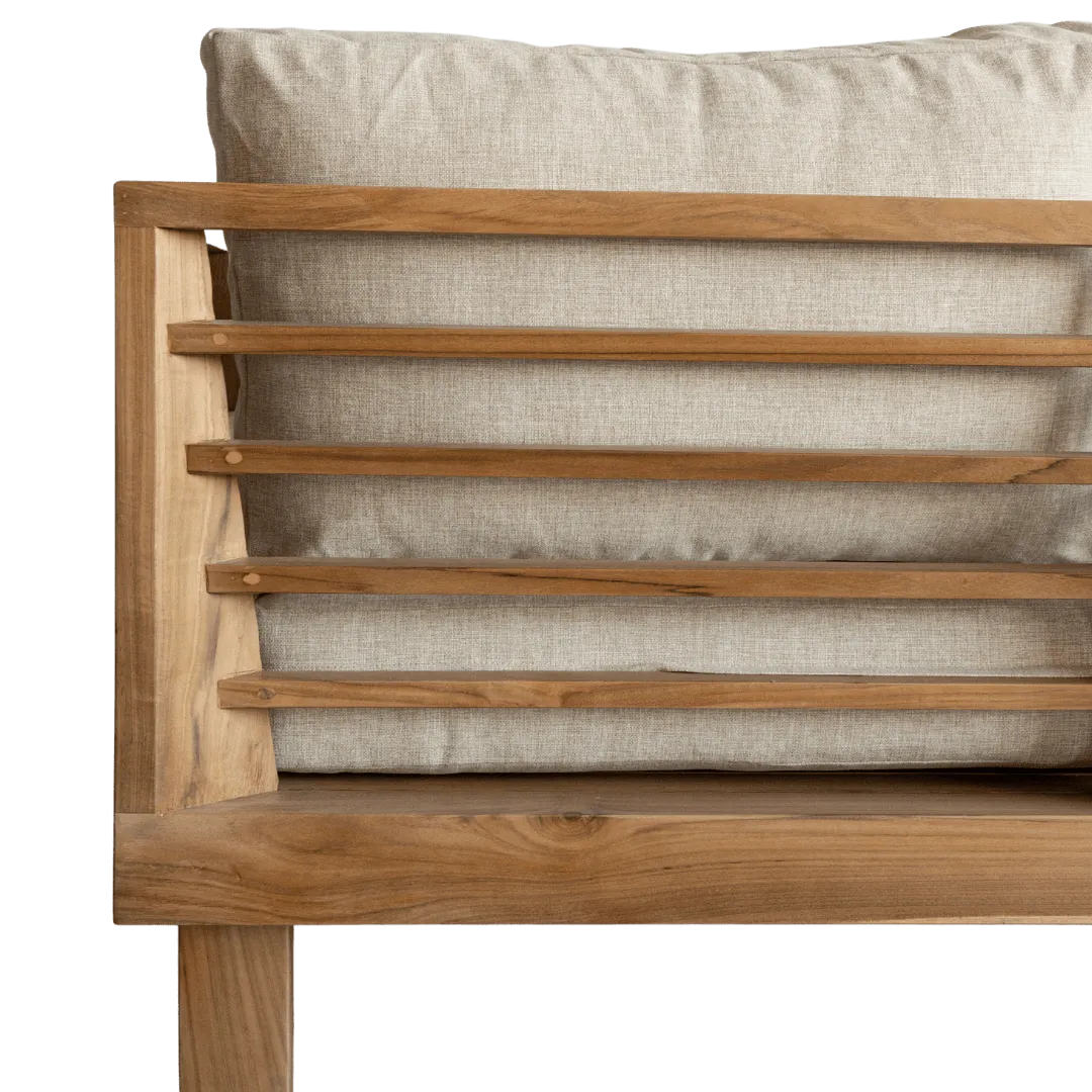 Amaya Three Seater Sofa | Sand Zoco Home