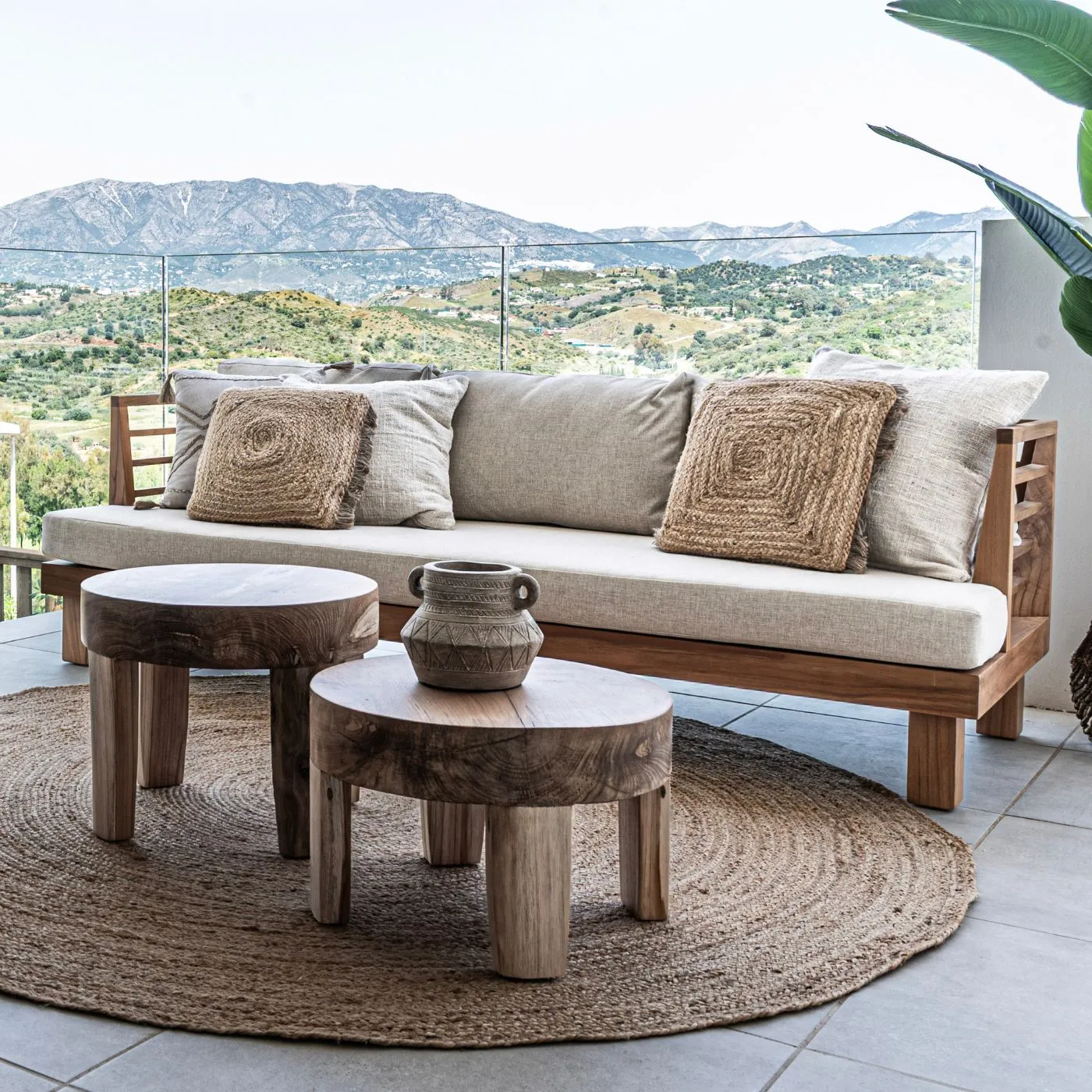 Amaya Three Seater Sofa | Sand Zoco Home