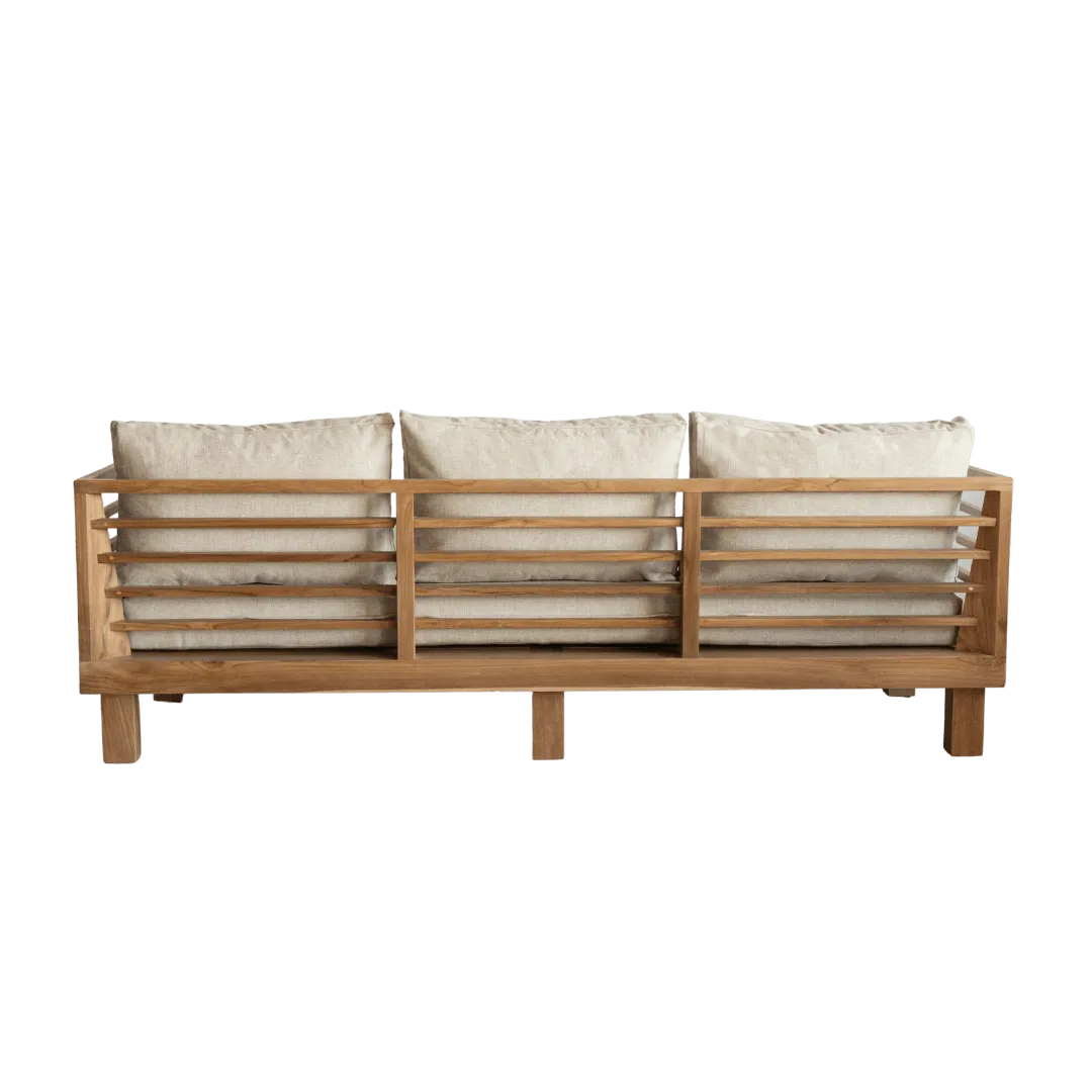 Amaya Three Seater Sofa | Sand Zoco Home