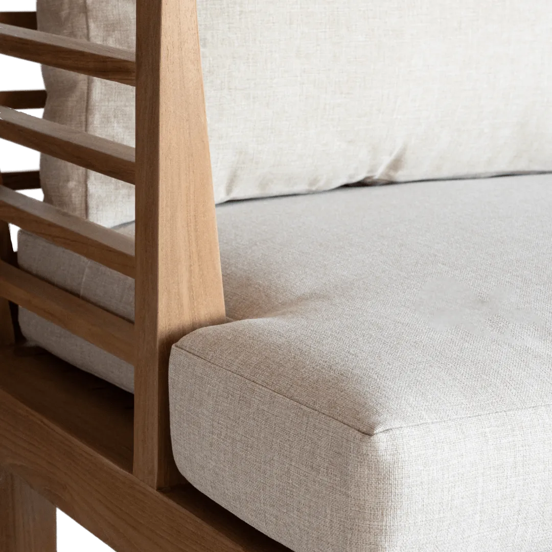 Amaya Three Seater Sofa | Sand Zoco Home