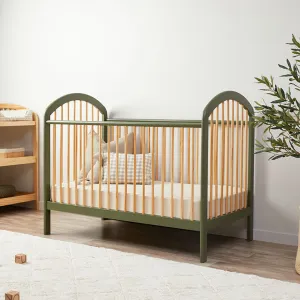Archie Cot - Moss/Natural Mocka