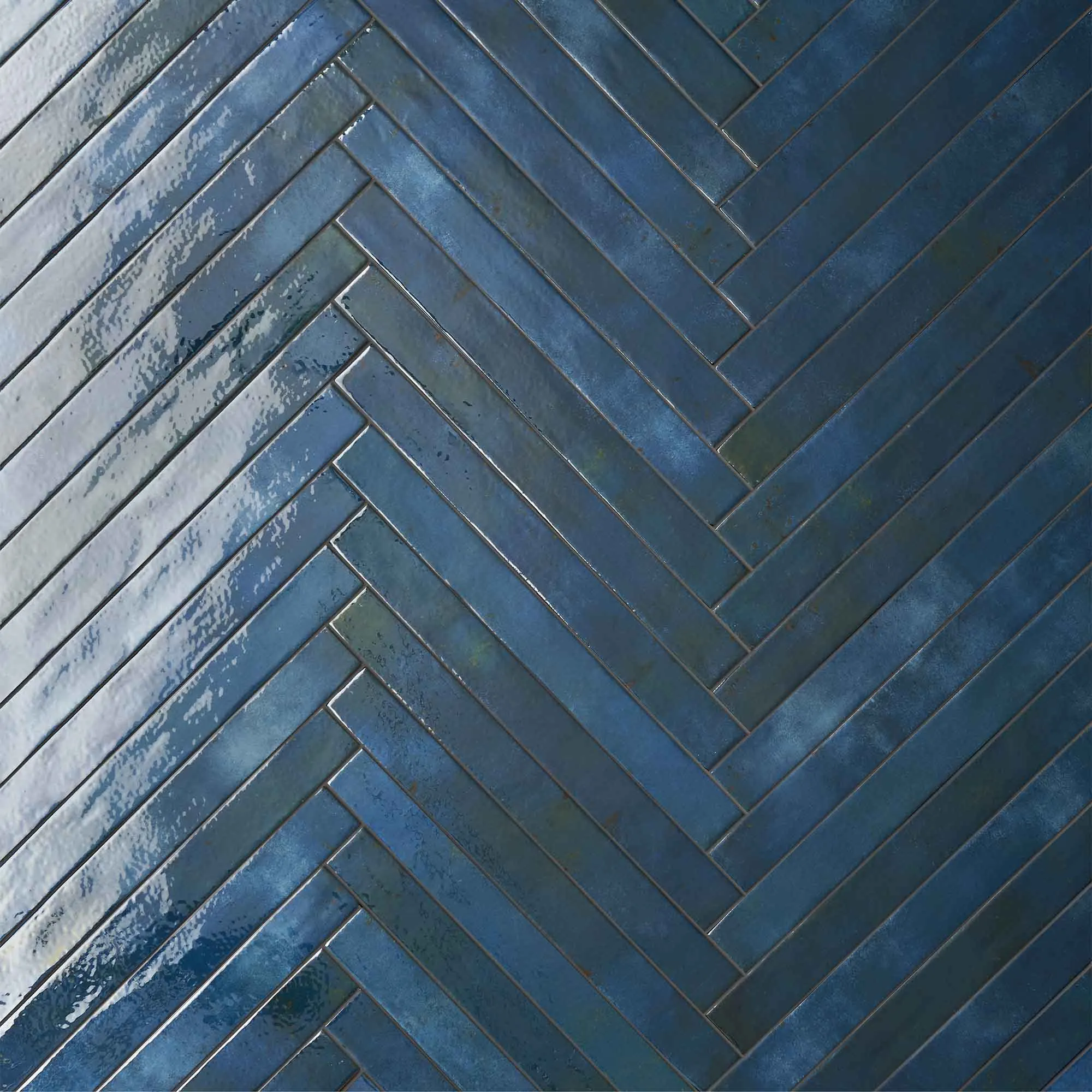 Arizona Blue Porcelain Tile 4.8x45cm Gloss