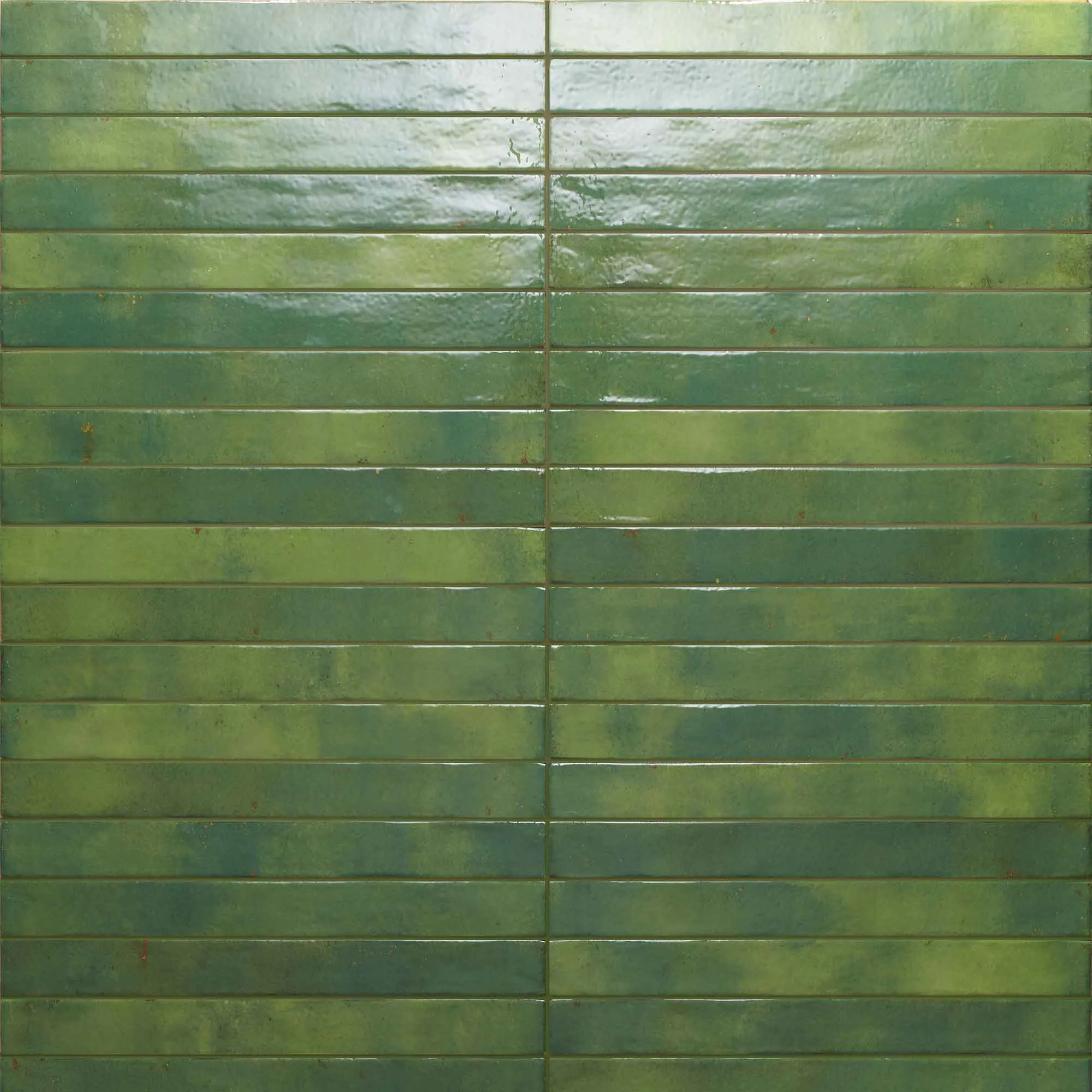 Arizona Green Porcelain Tile 4.8x45cm Gloss