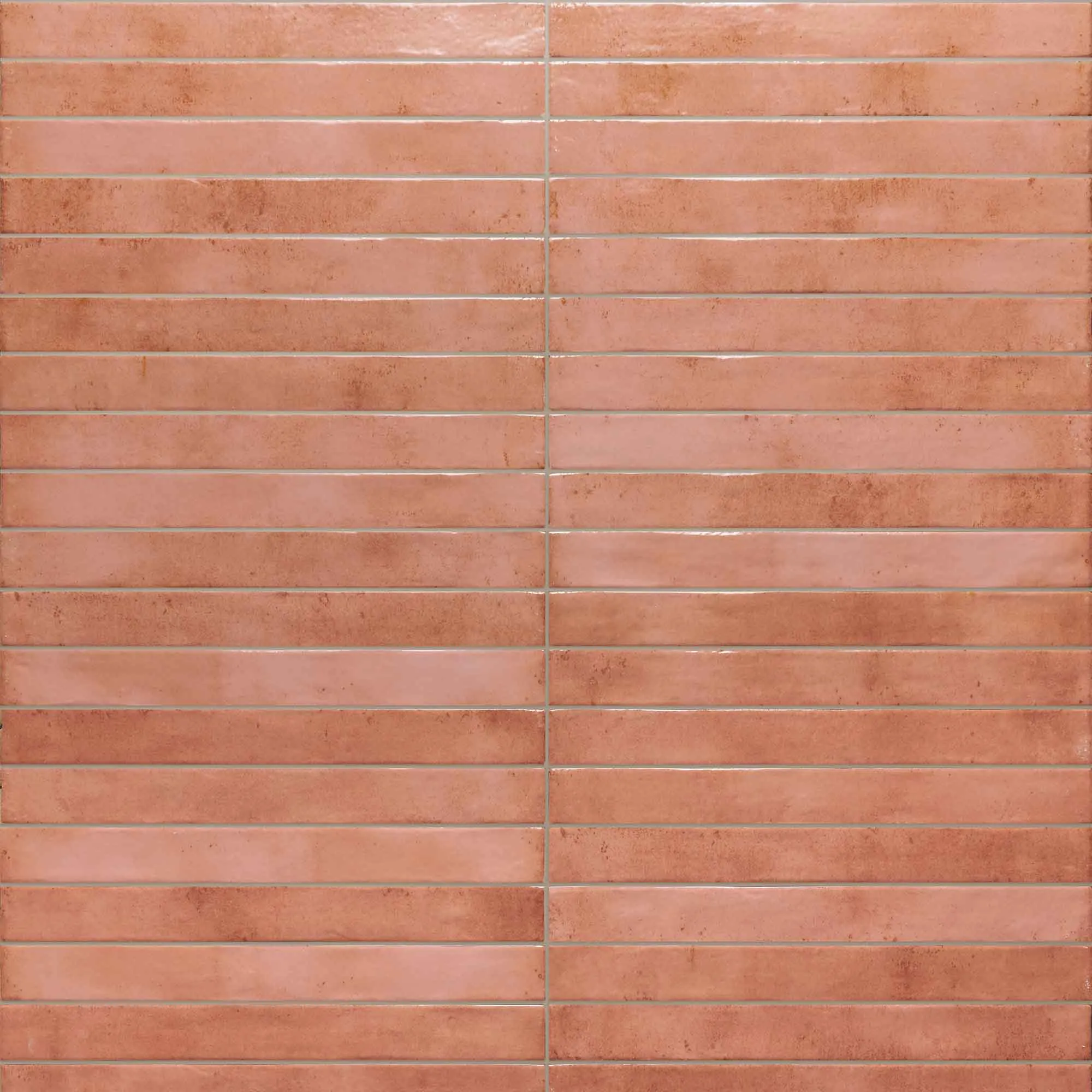 Arizona Salmon Porcelain Tile 4.8x45cm Gloss