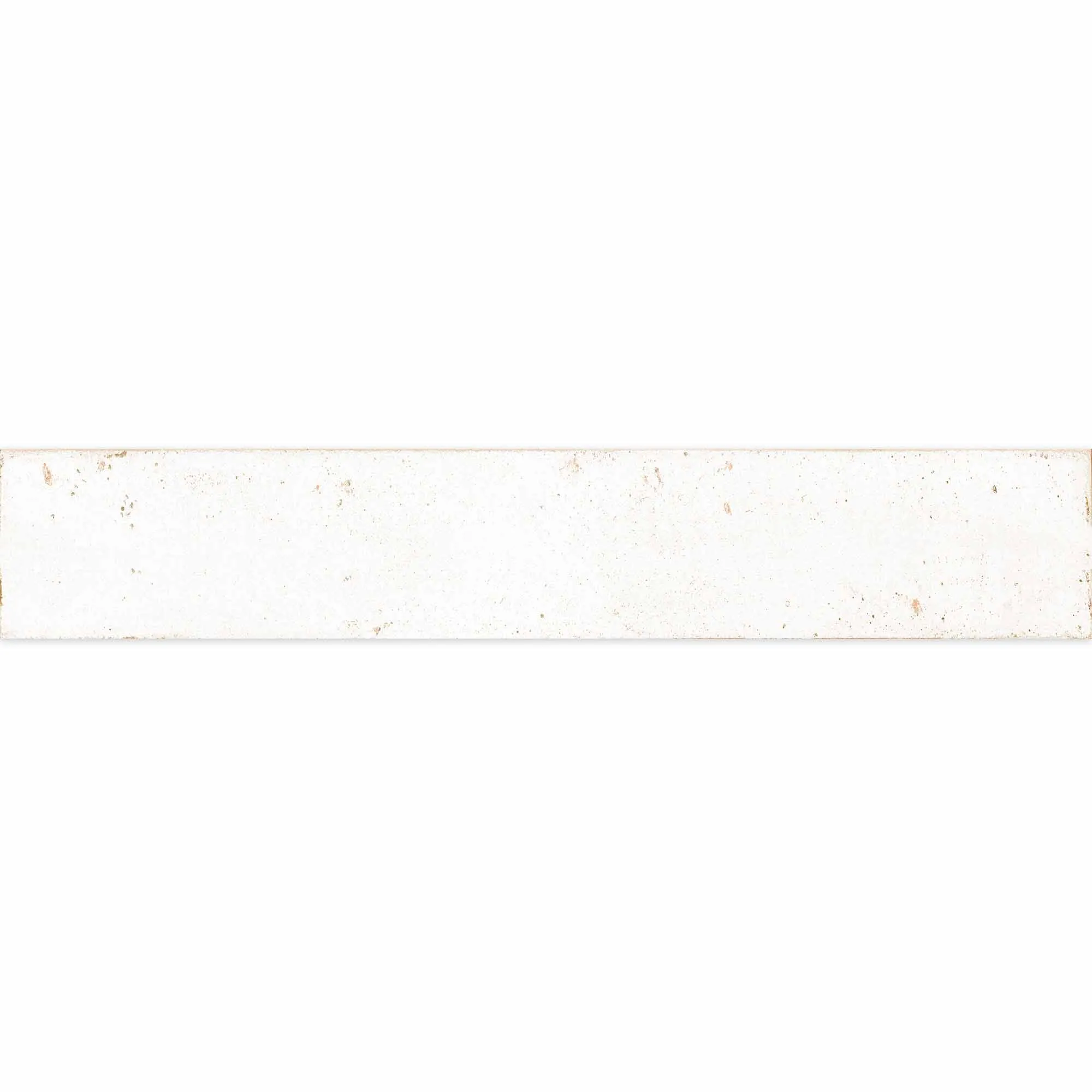 Arizona White Porcelain Tile 4.8x45cm Gloss