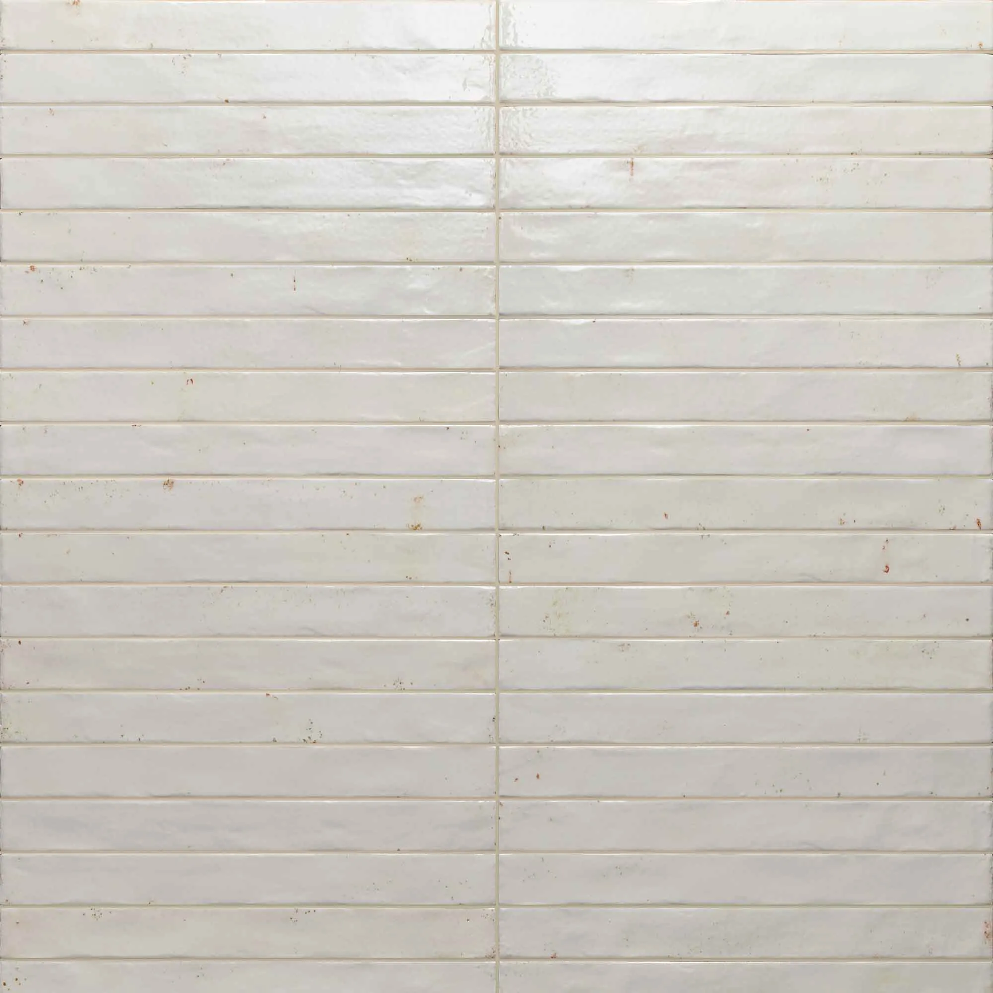 Arizona White Porcelain Tile 4.8x45cm Gloss