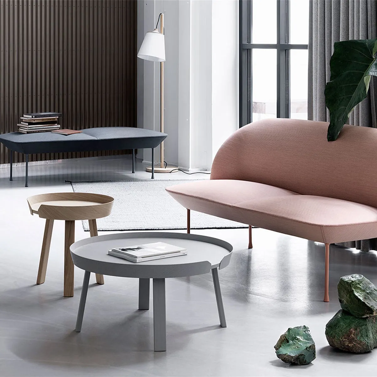 Around Coffee Table, Small, Ash