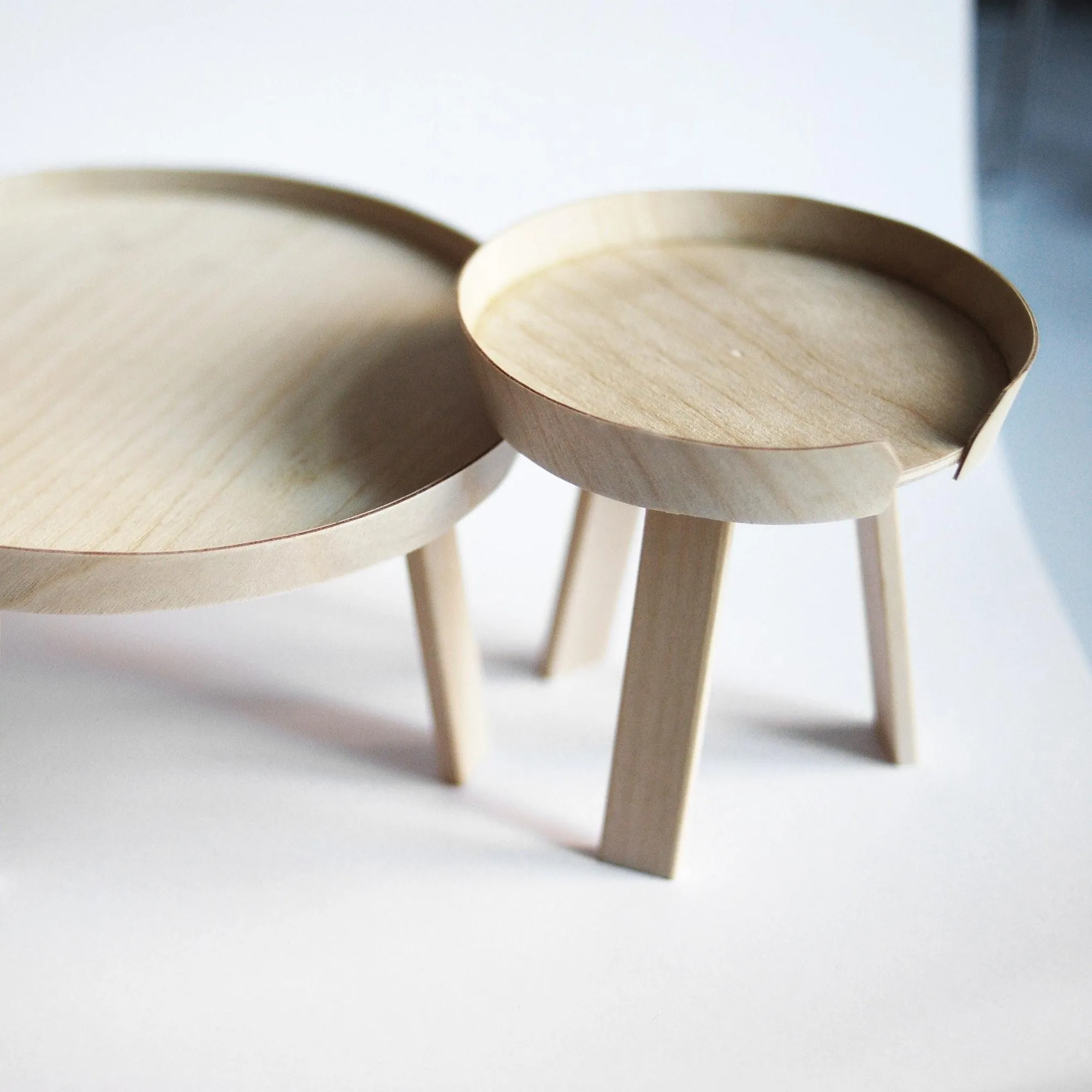 Around Coffee Table, Small, Ash