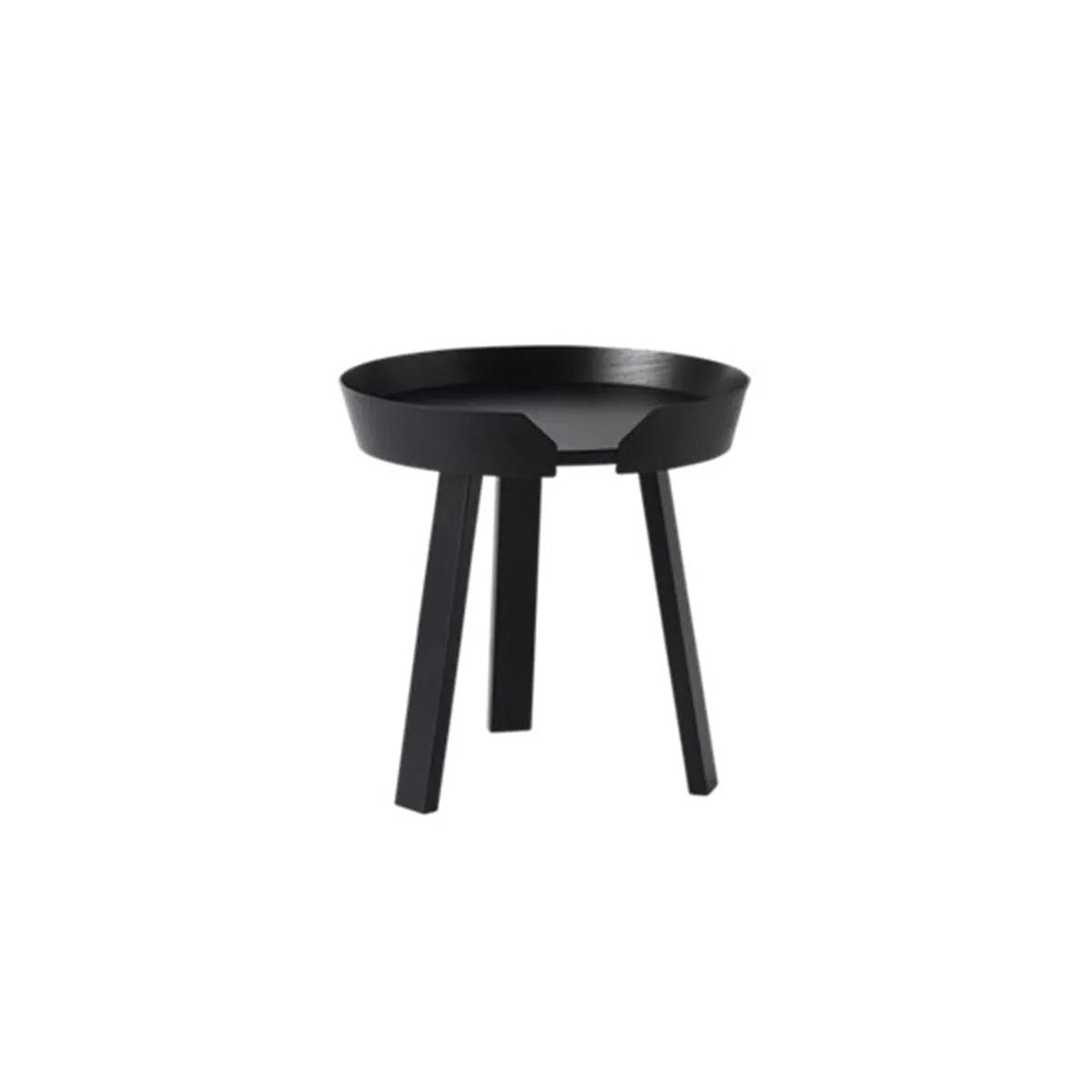 Around Coffee Table, Small, Black
