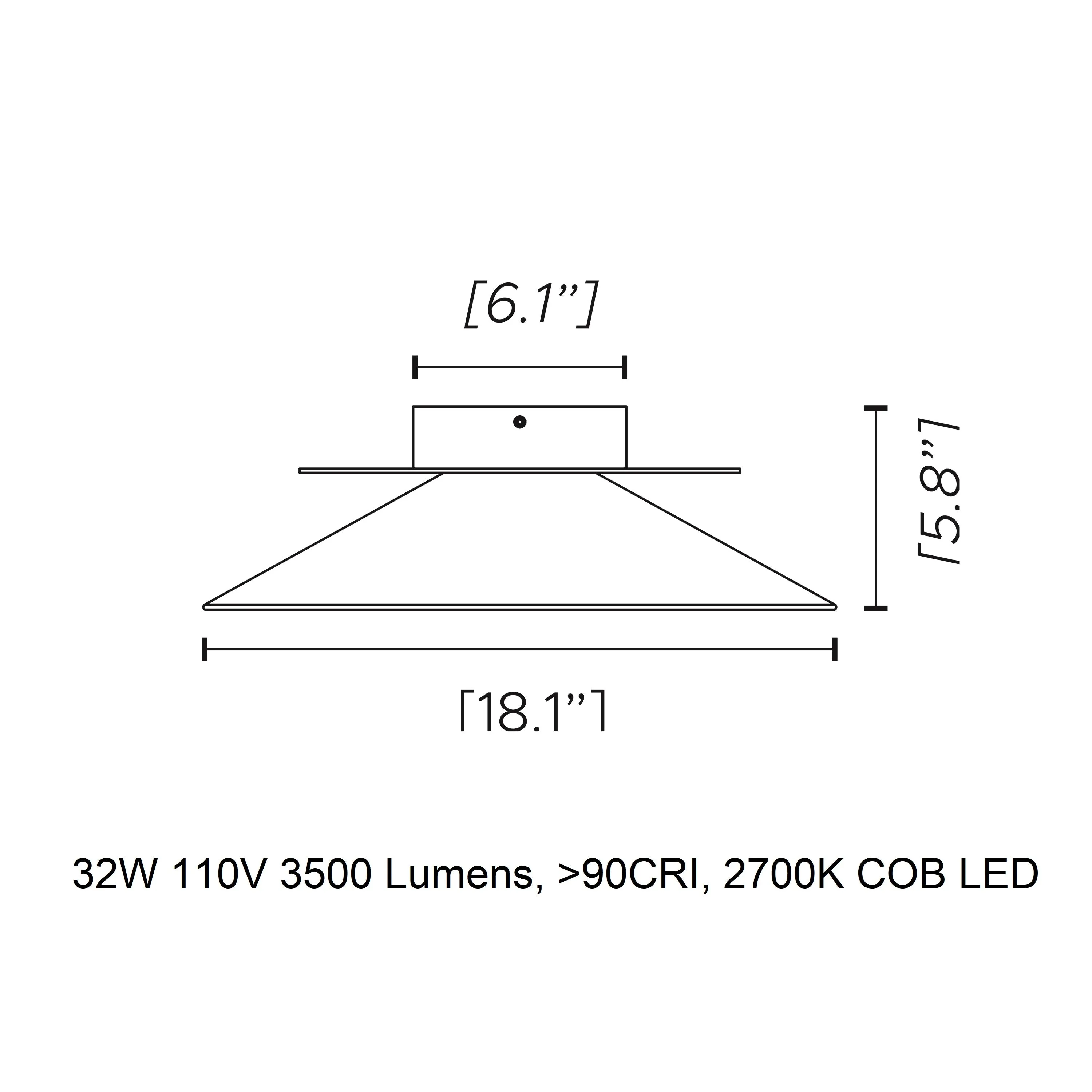 Asia Wall/Ceiling Light