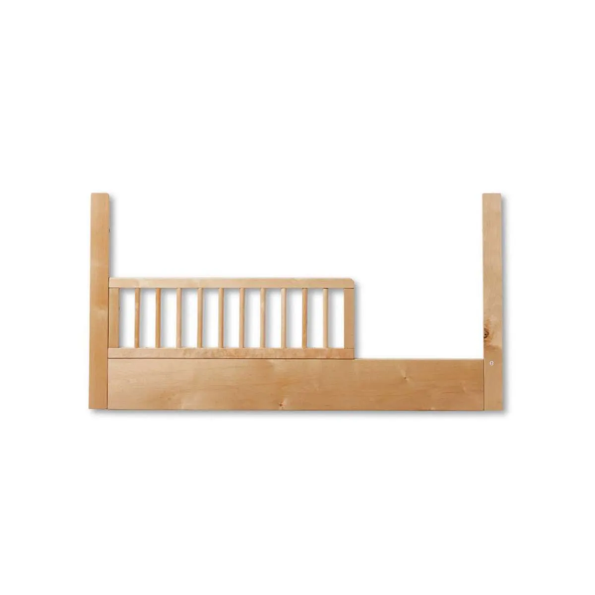 Aspen Cot Toddler Bed Half Frame - Natural Birch Mocka