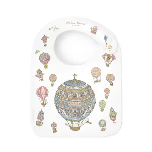Atelier Choux Satin Bib Hot Air Balloons