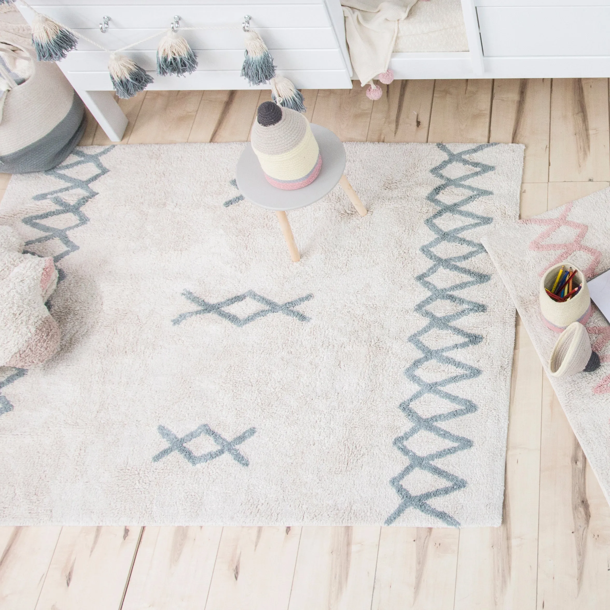 Atlas Natural Washable Rug