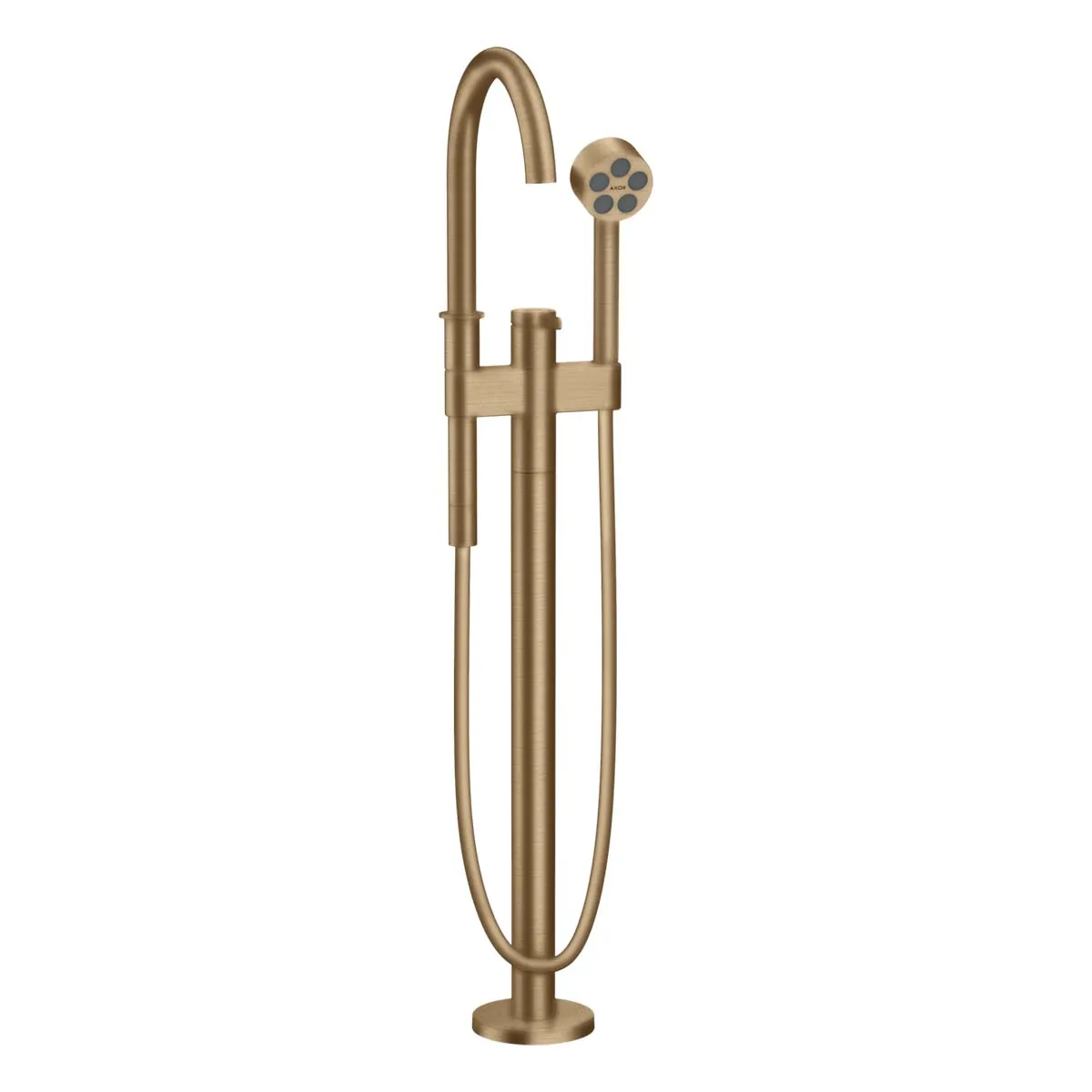 Axor One Floorstanding Bath Shower Mixer With Handset