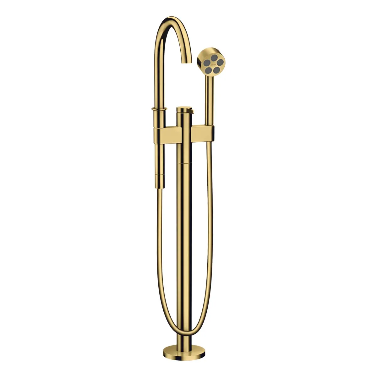 Axor One Floorstanding Bath Shower Mixer With Handset