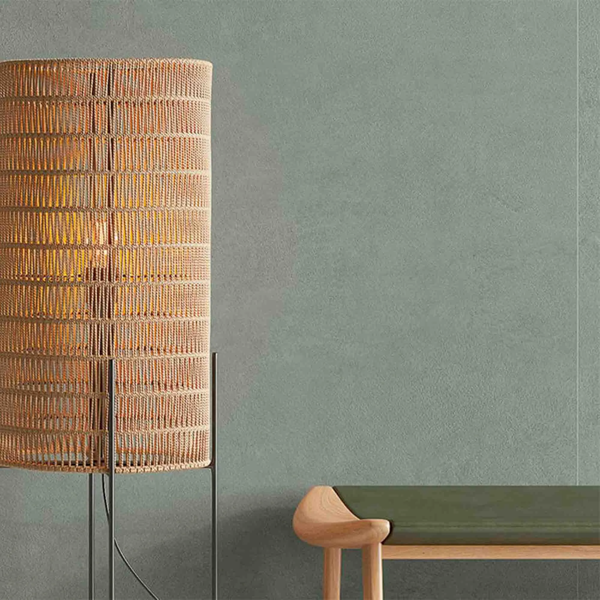 Balance Chester Green Concrete Effect Porcelain Tile 60x120cm Matt