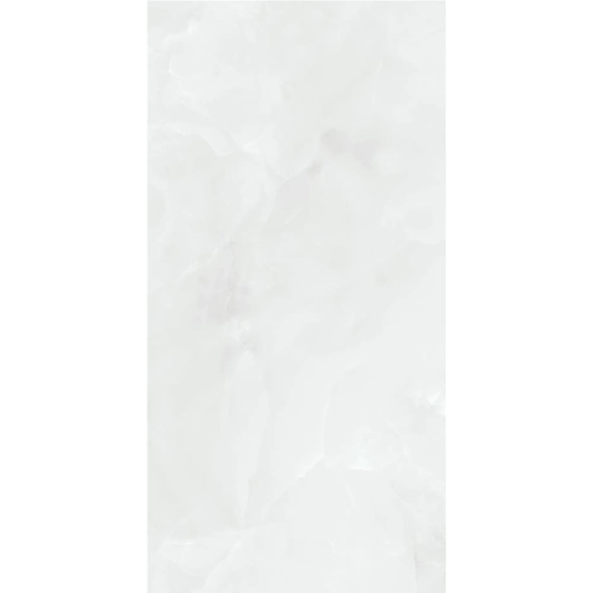 Basque White Onyx Effect Porcelain Tile 59x119cm Polished