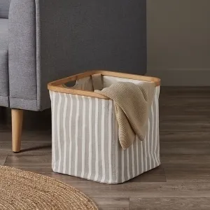 Bedford Storage Basket - Large Mocka