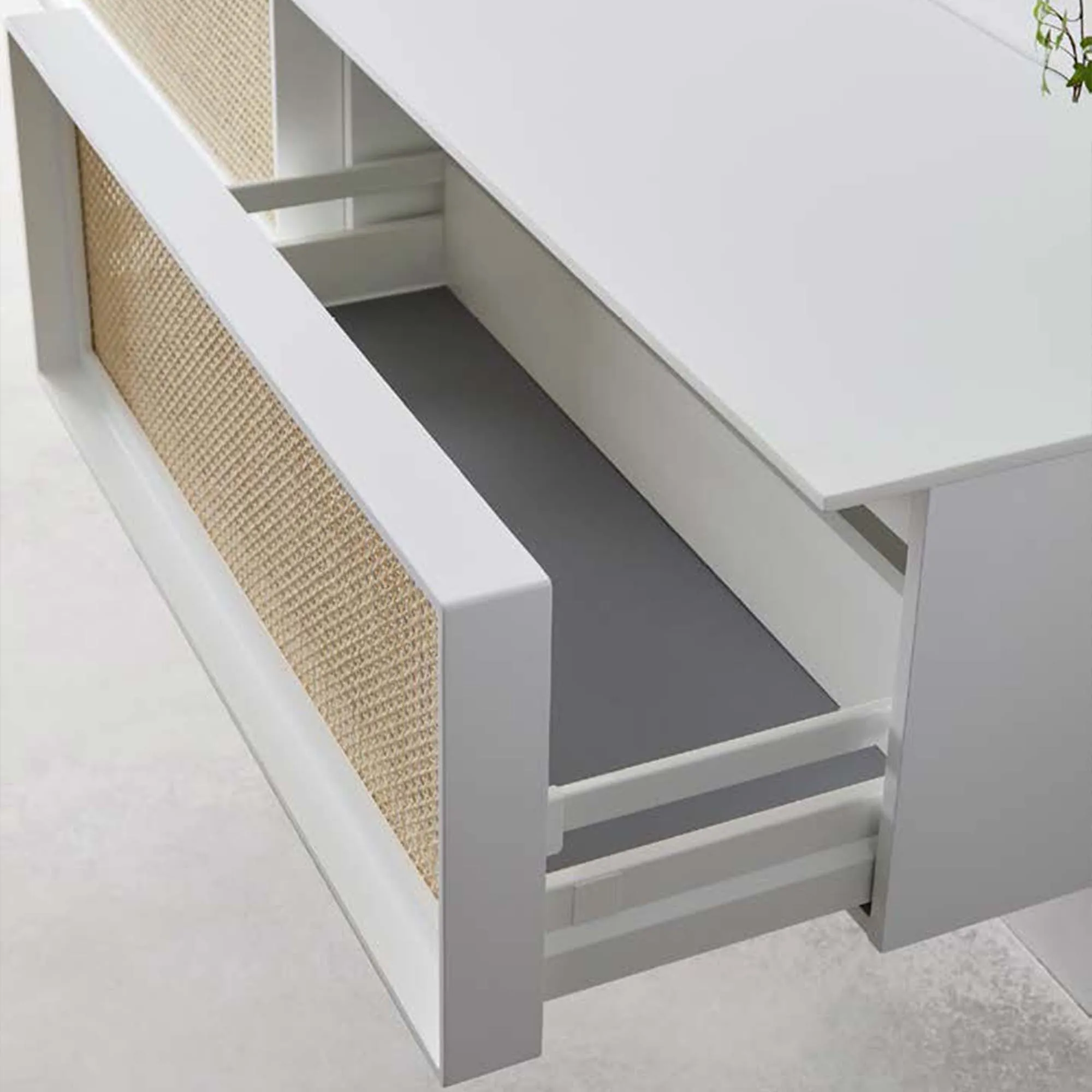 Bergen 800 Wall Mounted Vanity Unit With Solid Surface Worktop - Silk White