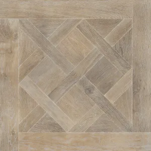 Bjrn Mocha Oak Wood Effect Porcelain Tile 90x90cm Matt