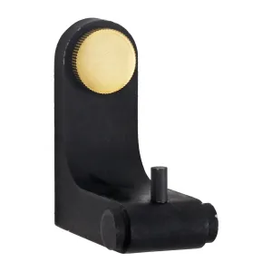 Black Metal And Brass Hook Funky Chunky