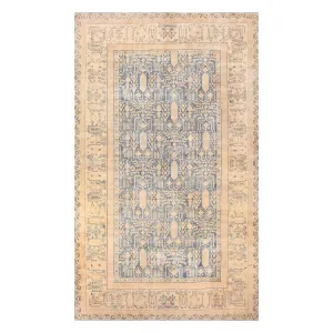 Blue Antique Indian Rug - 10'10" x 18'6"