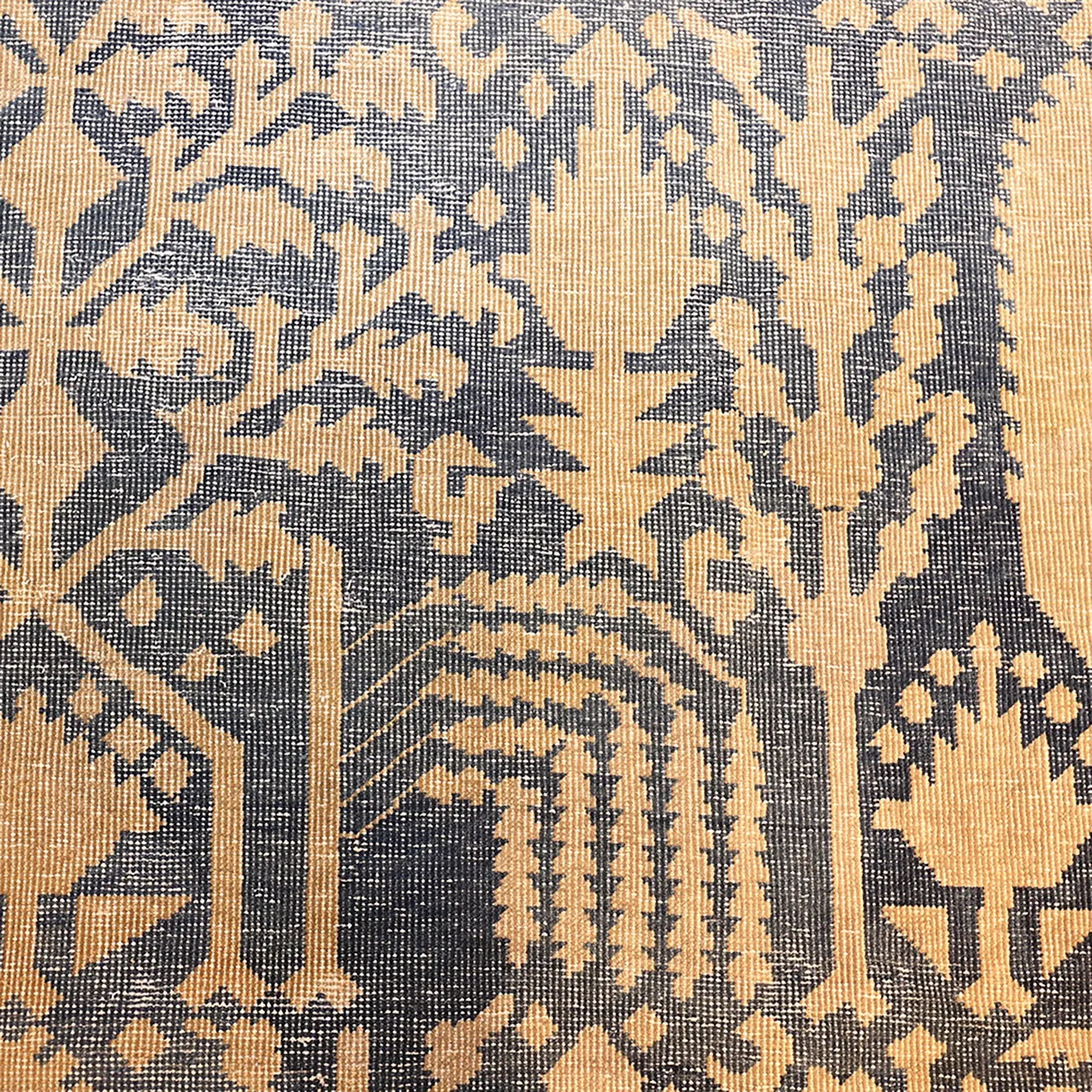 Blue Antique Indian Rug - 10'10" x 18'6"