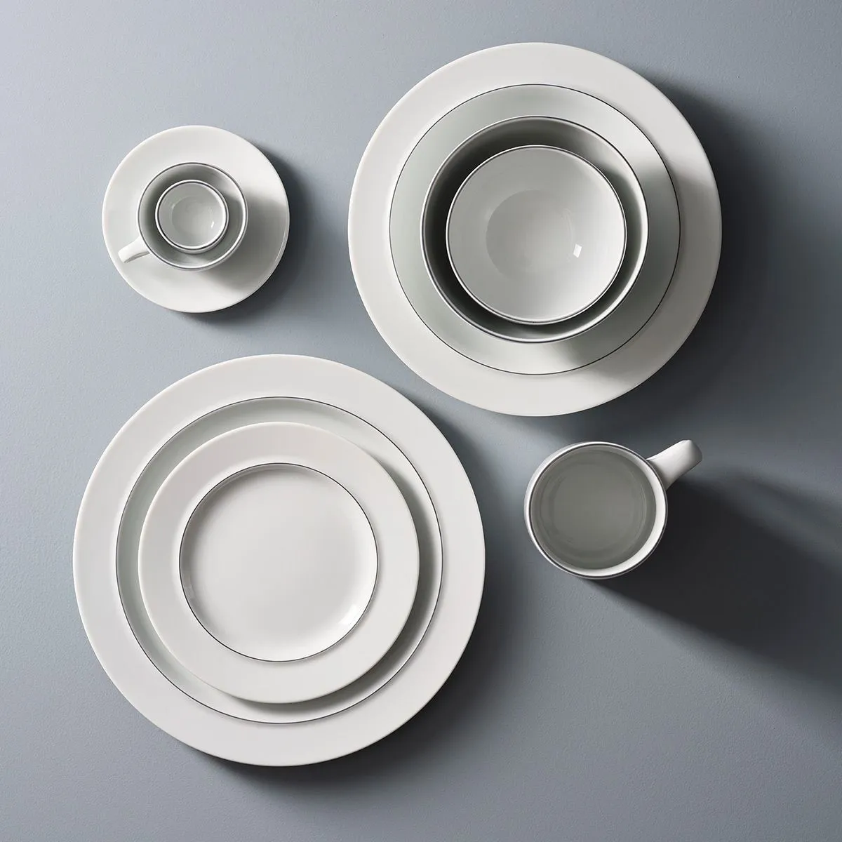 Bodum Bl Espresso Cup And Saucer Set, 4 Pcs.