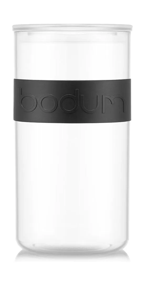 Bodum Presso Storage Jars Black 2 L, Set Of 2