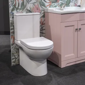 Bondi Rimless Close Coupled Toilet With Soft Close Seat