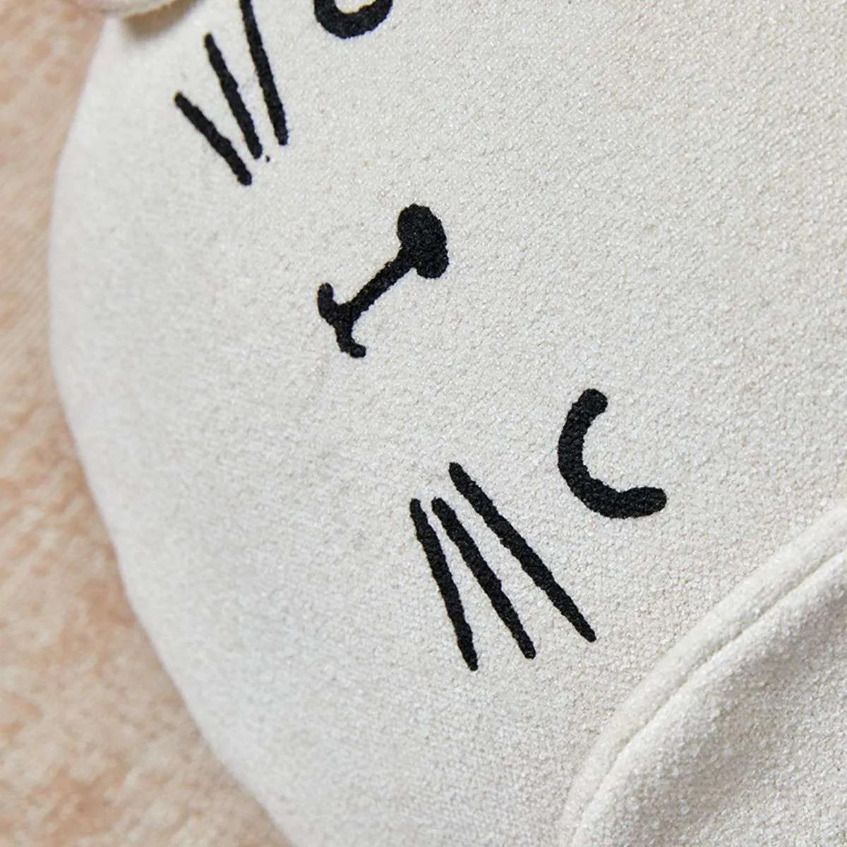 Boucle Bunny Cushion Mocka