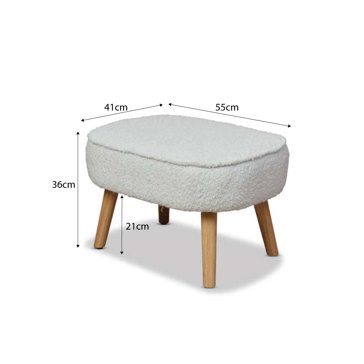 Buddy 2-in-1 Rocking Chair and Stool Bundle Mocka